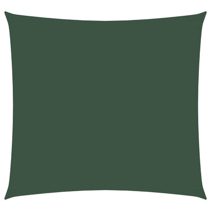 vidaXL Sunshade Sail Oxford Fabric Square 4.5x4.5 m Dark Green