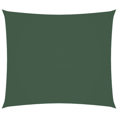 vidaXL Sunshade Sail Oxford Fabric Rectangular 2x2.5 m Dark Green