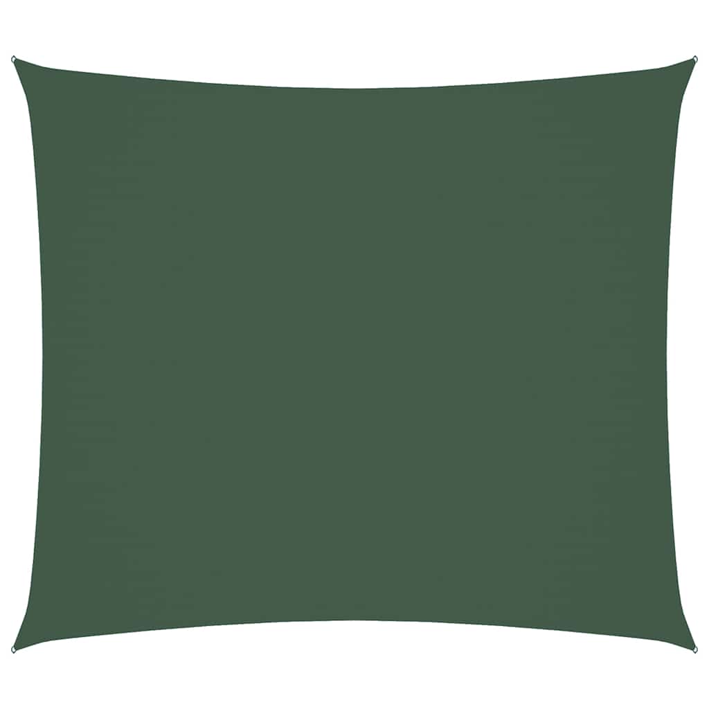vidaXL Sunshade Sail Oxford Fabric Rectangular 2x2.5 m Dark Green