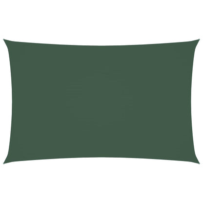 vidaXL Sunshade Sail Oxford Fabric Rectangular 2x4.5 m Dark Green