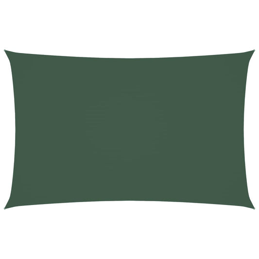 vidaXL Sunshade Sail Oxford Fabric Rectangular 2x4.5 m Dark Green
