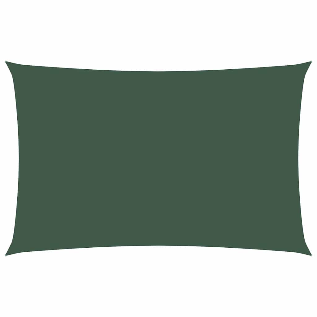 vidaXL Sunshade Sail Oxford Fabric Rectangular 2x4.5 m Dark Green
