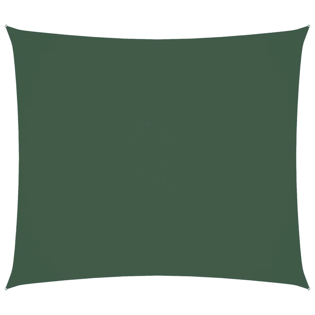 vidaXL Sunshade Sail Oxford Fabric Rectangular 2.5x3 m Dark Green