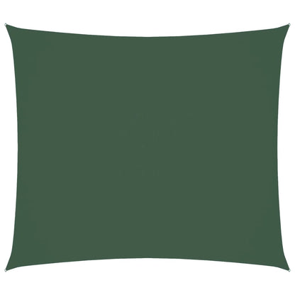 vidaXL Sunshade Sail Oxford Fabric Rectangular 2.5x3 m Dark Green