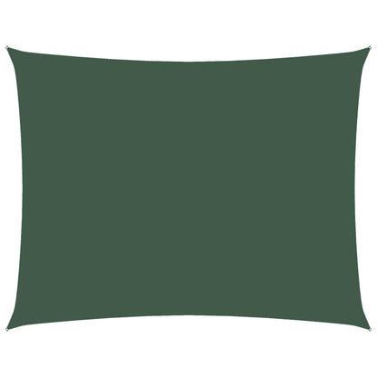 vidaXL Sunshade Sail Oxford Fabric Rectangular 2.5x3.5 m Dark Green