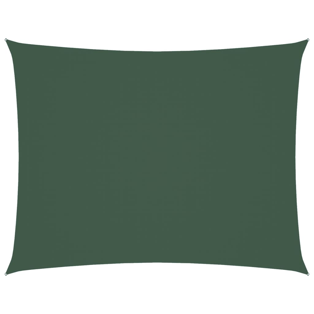 vidaXL Sunshade Sail Oxford Fabric Rectangular 2.5x4 m Dark Green