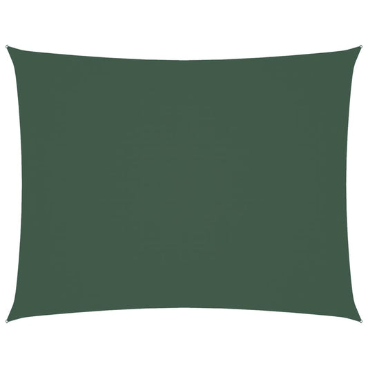 vidaXL Sunshade Sail Oxford Fabric Rectangular 2.5x4 m Dark Green