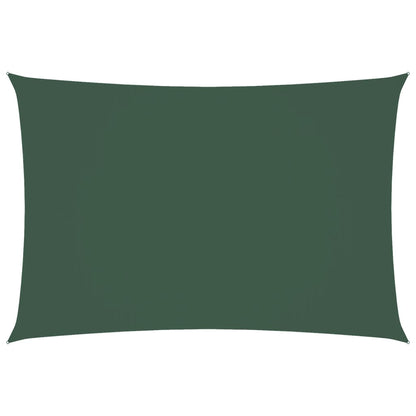 vidaXL Sunshade Sail Oxford Fabric Rectangular 2.5x4.5 m Dark Green