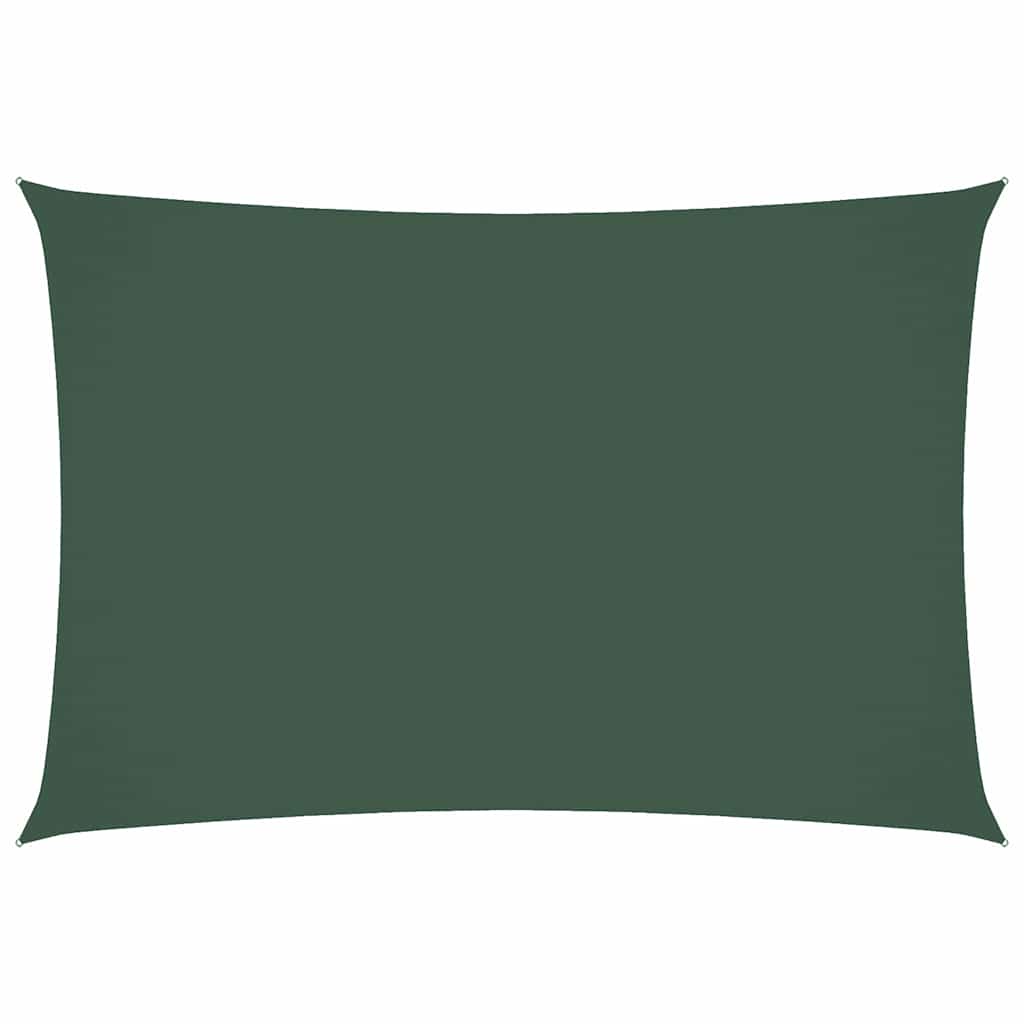 vidaXL Sunshade Sail Oxford Fabric Rectangular 2.5x4.5 m Dark Green