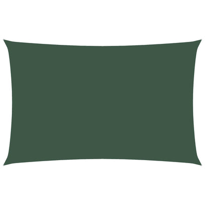 vidaXL Sunshade Sail Oxford Fabric Rectangular 2.5x5 m Dark Green