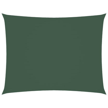 vidaXL Sunshade Sail Oxford Fabric Rectangular 3x4 m Dark Green