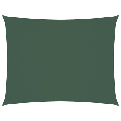 vidaXL Sunshade Sail Oxford Fabric Rectangular 3x4.5 m Dark Green