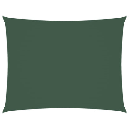 vidaXL Sunshade Sail Oxford Fabric Rectangular 3x6 m Dark Green
