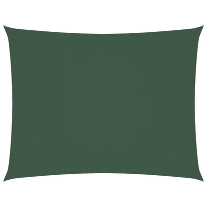 vidaXL Sunshade Sail Oxford Fabric Rectangular 4x5 m Dark Green