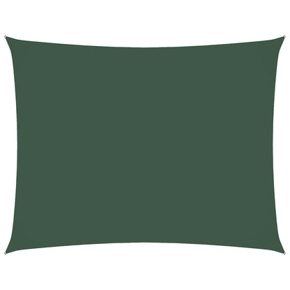 vidaXL Sunshade Sail Oxford Fabric Rectangular 4x5 m Dark Green