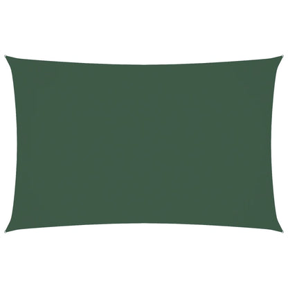 vidaXL Sunshade Sail Oxford Fabric Rectangular 4x7 m Dark Green
