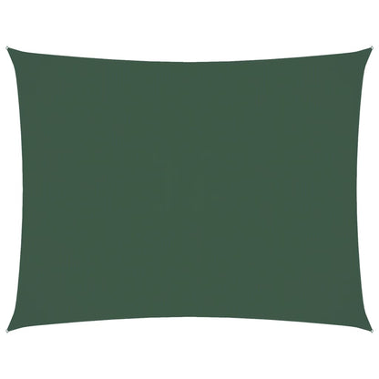 vidaXL Sunshade Sail Oxford Fabric Rectangular 5x6 m Dark Green