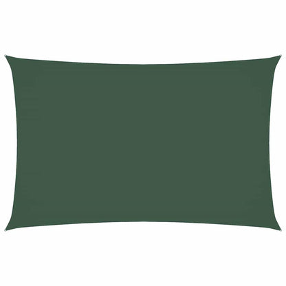 vidaXL Sunshade Sail Oxford Fabric Rectangular 5x8 m Dark Green