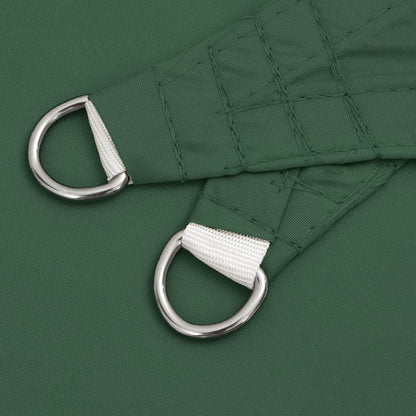 vidaXL Sunshade Sail Oxford Fabric Triangular 3.6x3.6x3.6 m Dark Green