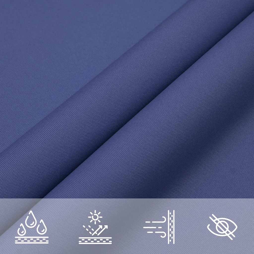 vidaXL Sunshade Sail Oxford Fabric Rectangular 2x3 m Blue