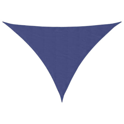 135557 vidaXL Sunshade Sail Oxford Fabric Triangular 3x3x4,24 m Blue