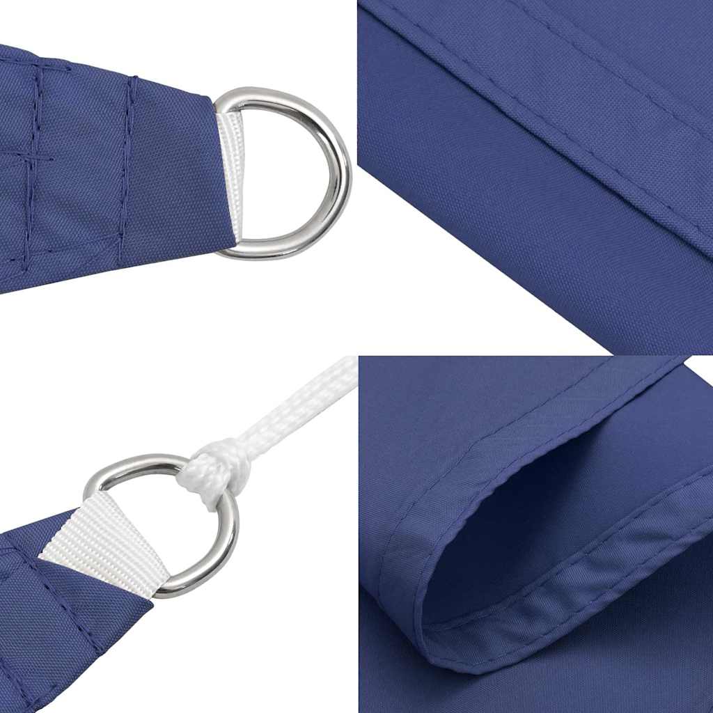 135557 vidaXL Sunshade Sail Oxford Fabric Triangular 3x3x4,24 m Blue
