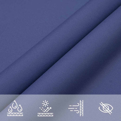 135557 vidaXL Sunshade Sail Oxford Fabric Triangular 3x3x4,24 m Blue