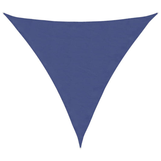 vidaXL Sunshade Sail Oxford Fabric Triangular 4x4x4 m Blue