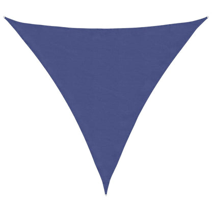 135563 vidaXL Sunshade Sail Oxford Fabric Triangular 4,5x4,5x4,5 m Blue