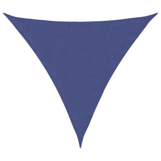 135563 vidaXL Sunshade Sail Oxford Fabric Triangular 4,5x4,5x4,5 m Blue