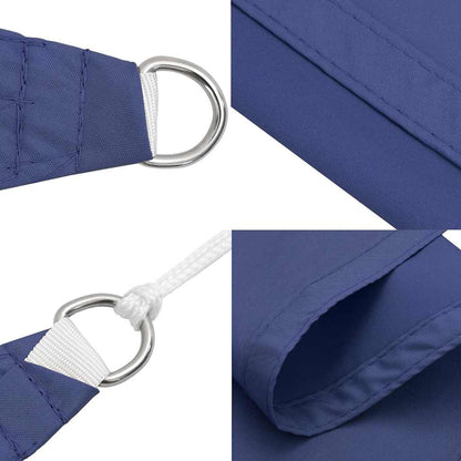 135563 vidaXL Sunshade Sail Oxford Fabric Triangular 4,5x4,5x4,5 m Blue
