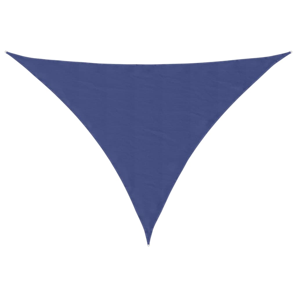vidaXL Sunshade Sail Oxford Fabric Triangular 4x5x5 m Blue