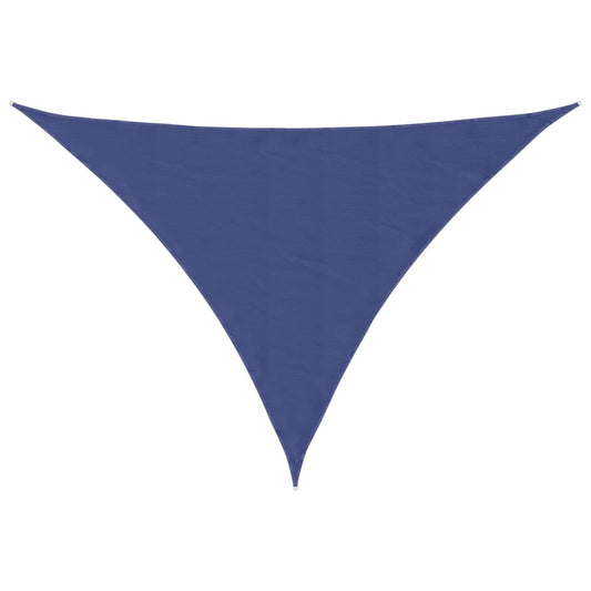 vidaXL Sunshade Sail Oxford Fabric Triangular 4x5x5 m Blue