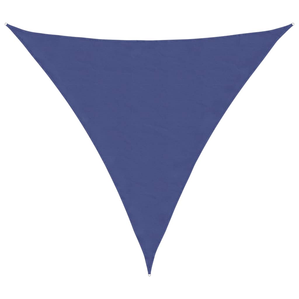 vidaXL Sunshade Sail Oxford Fabric Triangular 5x5x5 m Blue