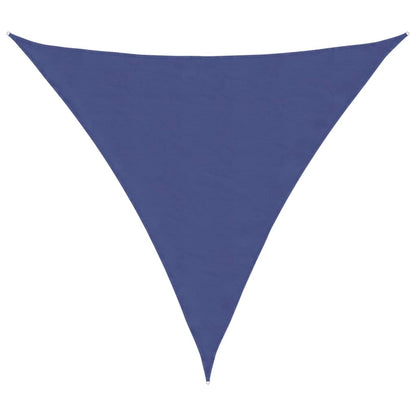 vidaXL Sunshade Sail Oxford Fabric Triangular 5x5x5 m Blue
