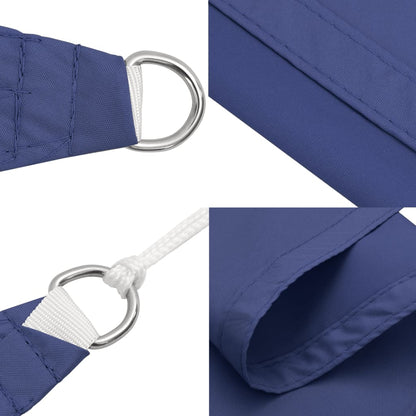 vidaXL Sunshade Sail Oxford Fabric Triangular 5x5x5 m Blue