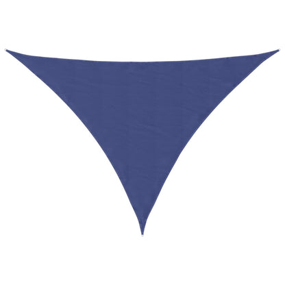 vidaXL Sunshade Sail Oxford Fabric Triangular 5x6x6 m Blue