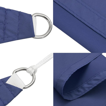 vidaXL Sunshade Sail Oxford Fabric Triangular 5x6x6 m Blue