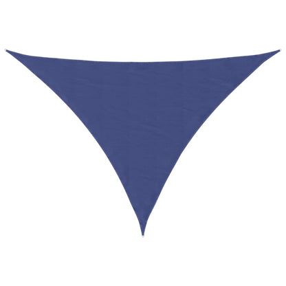 vidaXL Sunshade Sail Oxford Fabric Triangular 5x7x7 m Blue