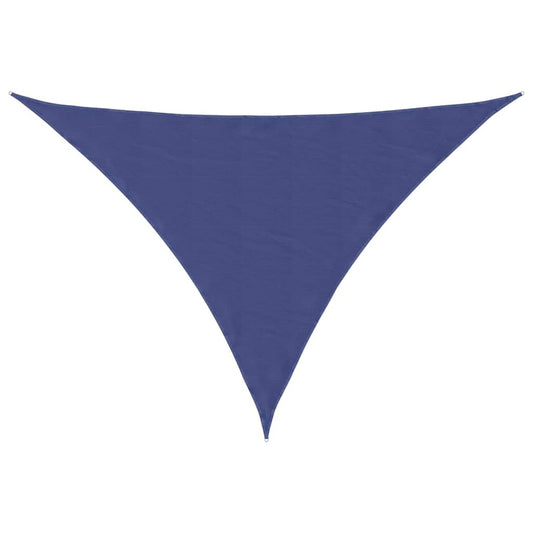 135568 vidaXL Sunshade Sail Oxford Fabric Triangular 5x5x6 m Blue