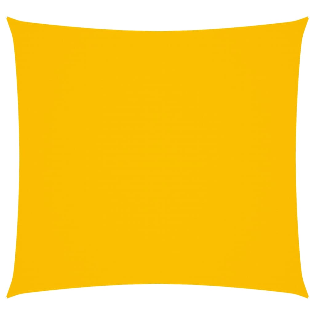 vidaXL Sunshade Sail Oxford Fabric Square 2x2 m Yellow