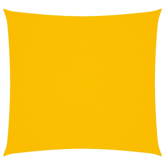 vidaXL Sunshade Sail Oxford Fabric Square 2x2 m Yellow