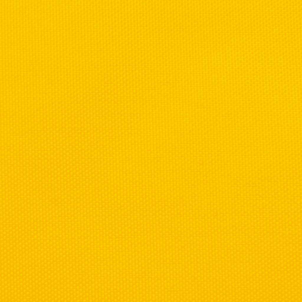 vidaXL Sunshade Sail Oxford Fabric Square 2x2 m Yellow