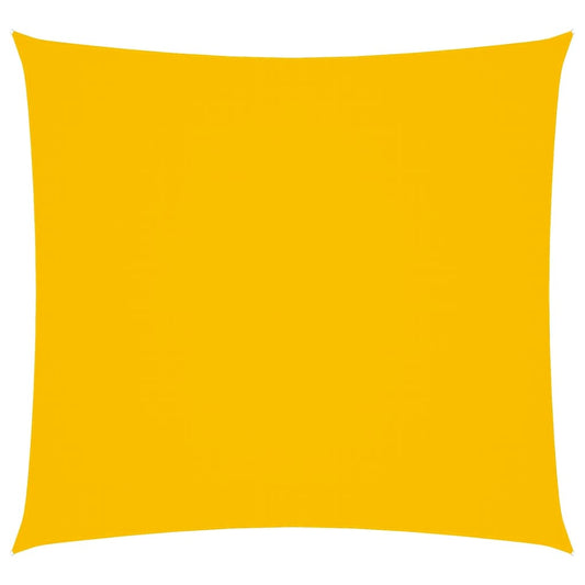 vidaXL Sunshade Sail Oxford Fabric Square 2.5x2.5 m Yellow