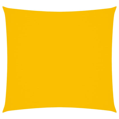 vidaXL Sunshade Sail Oxford Fabric Square 3.6x3.6 m Yellow