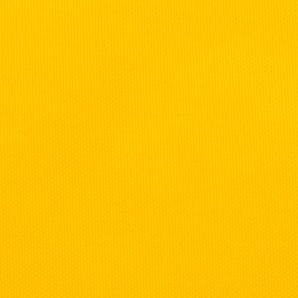 vidaXL Sunshade Sail Oxford Fabric Square 4x4 m Yellow