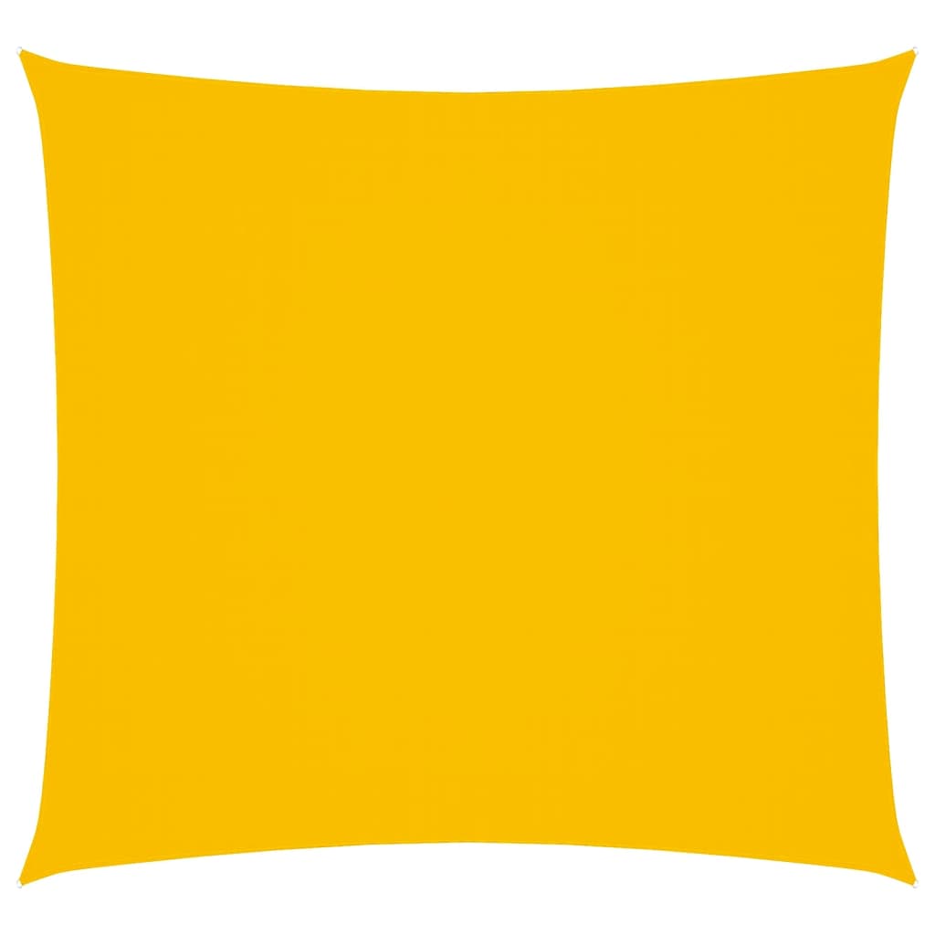 vidaXL Sunshade Sail Oxford Fabric Square 4.5x4.5 m Yellow