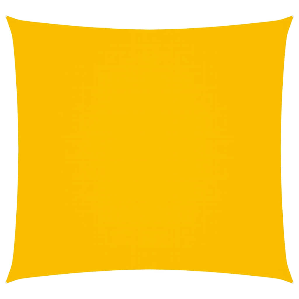 vidaXL Sunshade Sail Oxford Fabric Square 6x6 m Yellow