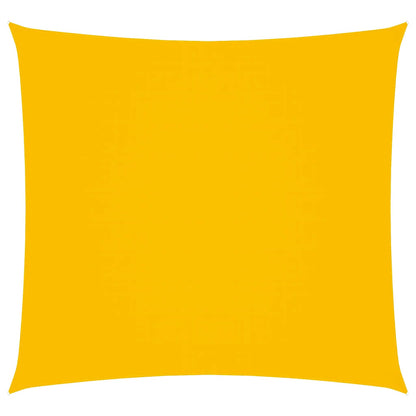 vidaXL Sunshade Sail Oxford Fabric Square 6x6 m Yellow