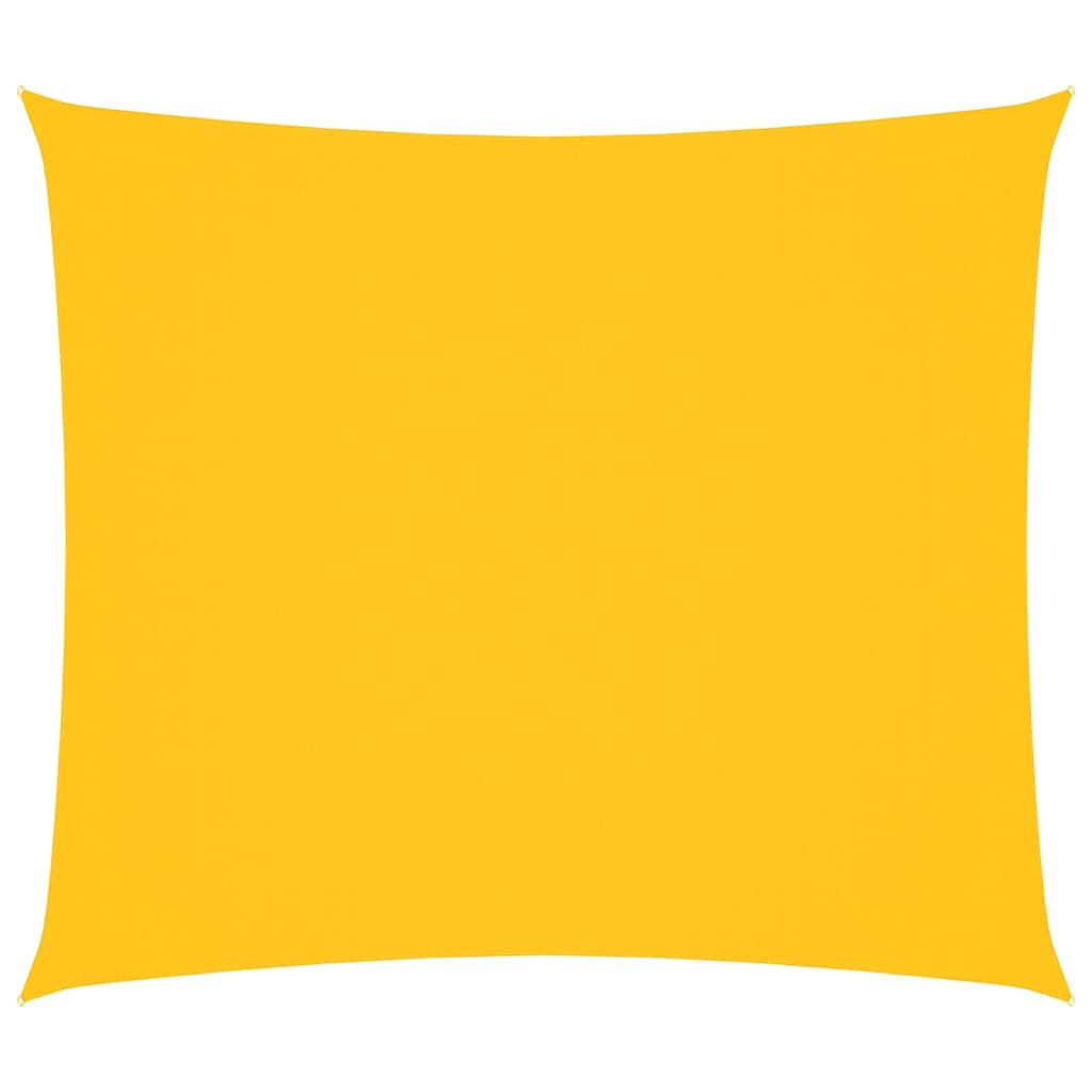 vidaXL Sunshade Sail Oxford Fabric Rectangular 2x2.5 m Yellow